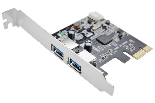 2 Port USB 3.0 Super-Speed PCI Express Card