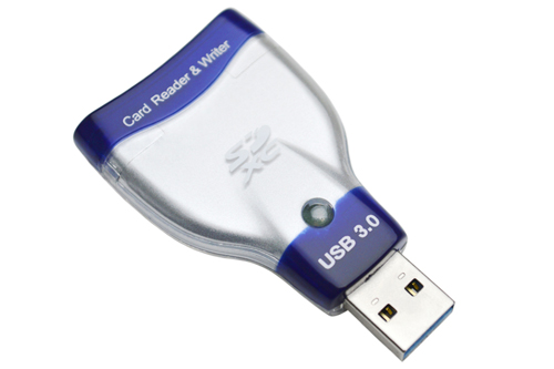 USB 3.0 Super-Speed SDXC Card Reader / Writer