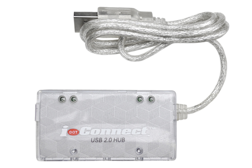 4 Port Mini USB 2.0 Hub