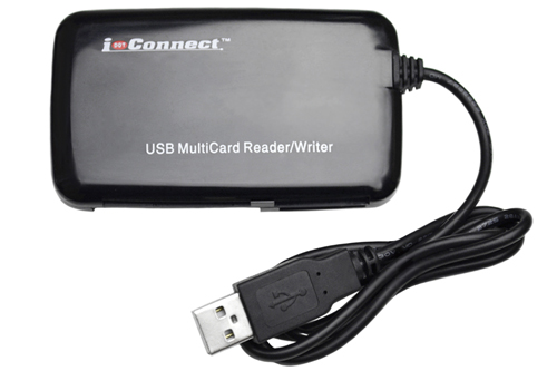 Clear Case USB 2.0 Multi Card Reader / Writer