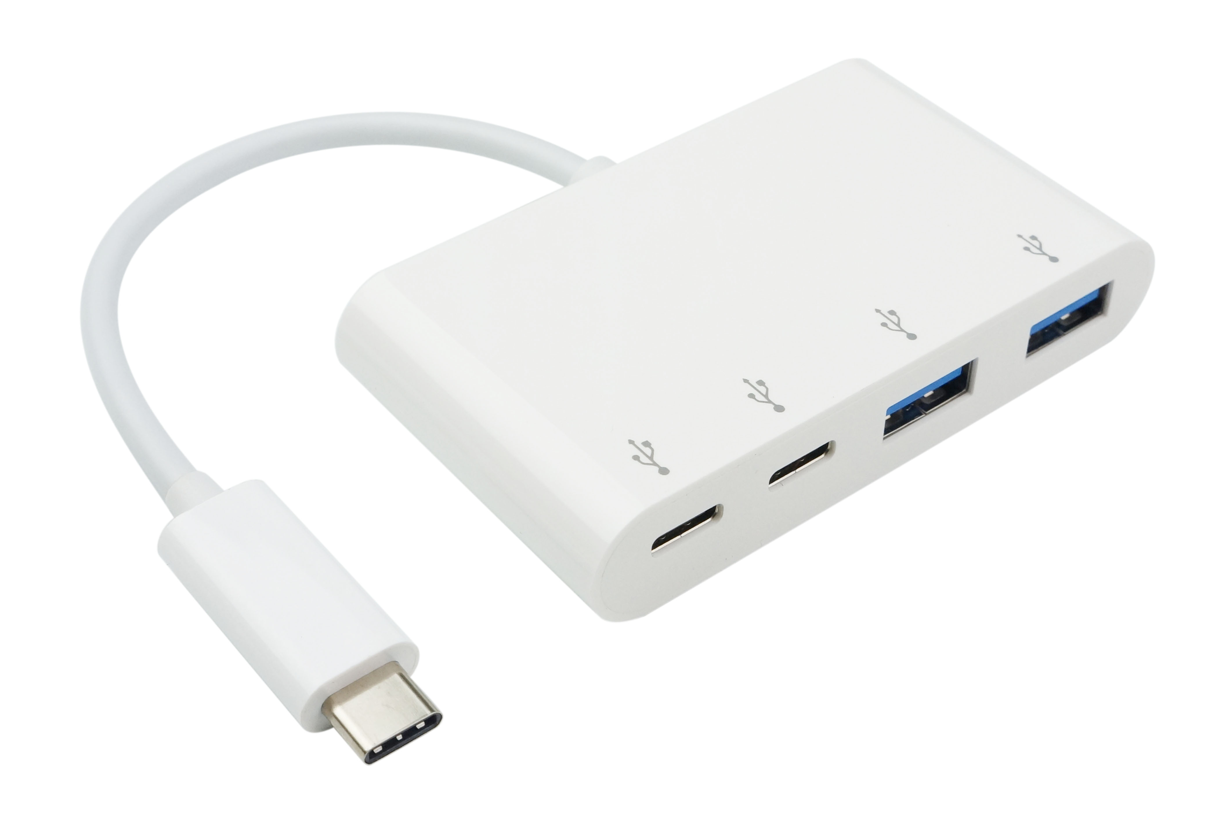 USB 3.1 Type-C to 2 X Type-CF Port + 2 X USB 3.0 Hub