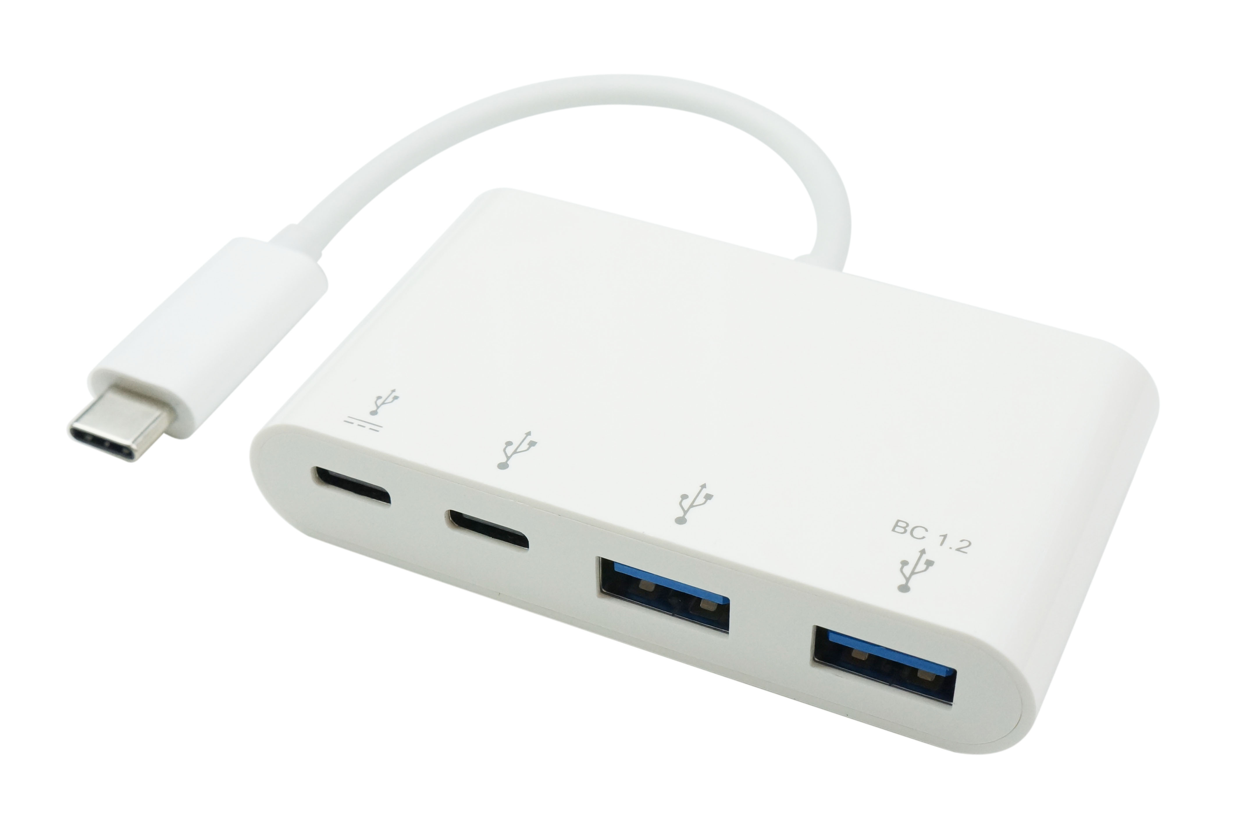 USB 3.1 Type-C to 2 X Type-CF (PD) Port + 2 X USB 3.0 Hub