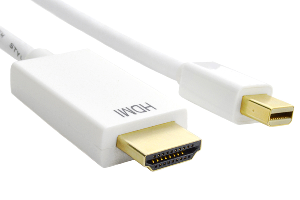 6ft Mini Display Port to HDMI Cable