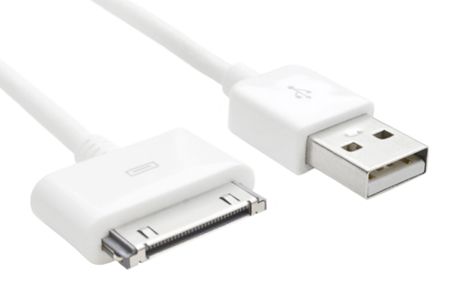 3ft Dock Connector to USB Cable - White
