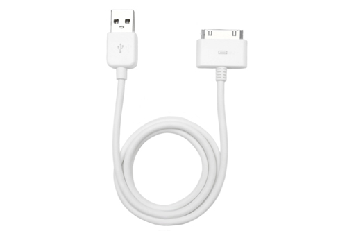 3ft Dock Connector to USB Cable - White