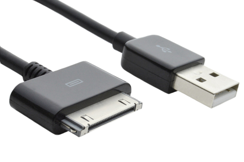 3ft Dock Connector to USB Cable - Black