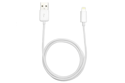 3.2 ft (1m) Lightning to USB Sync and Charge Cable for iPod, iPhone, iPad, and iPad mini - White