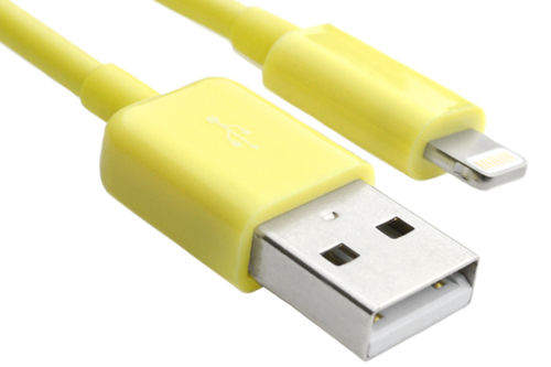 4ft Apple Certified Lightning to USB Sync and Charge Cable for iPod, iPhone, iPad, and iPad mini - Yellow