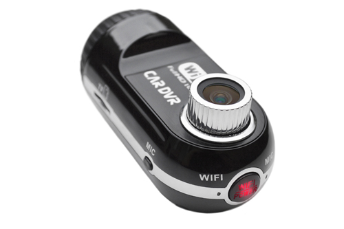 Wi-Fi DVR FULL HD Car Camera 130 Degree Wide Angle with Apps - Lighted